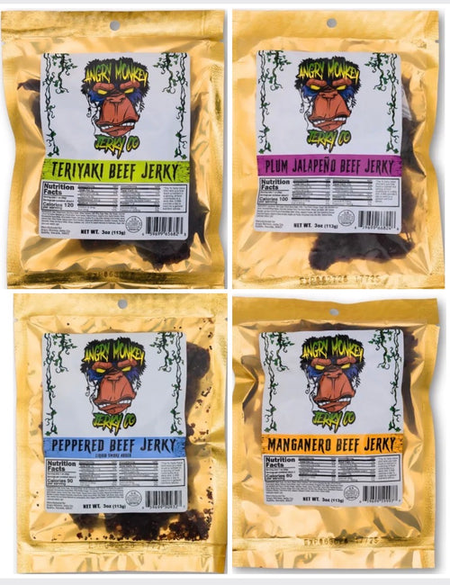 Angry Monkey Manganero Beef Jerky